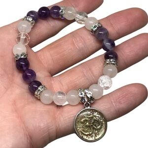 Amethyst Quartz bracelet